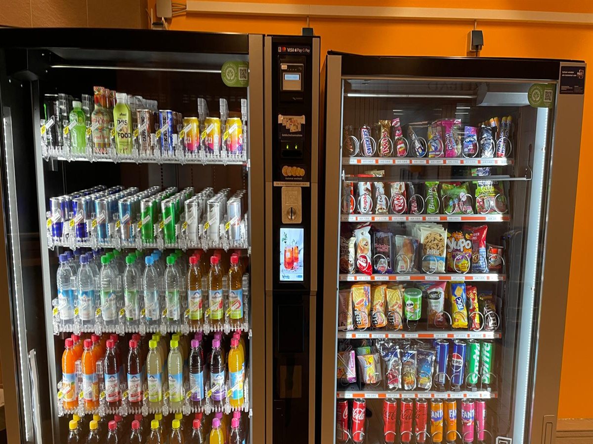 Verkaufsautomaten im Unternehmen