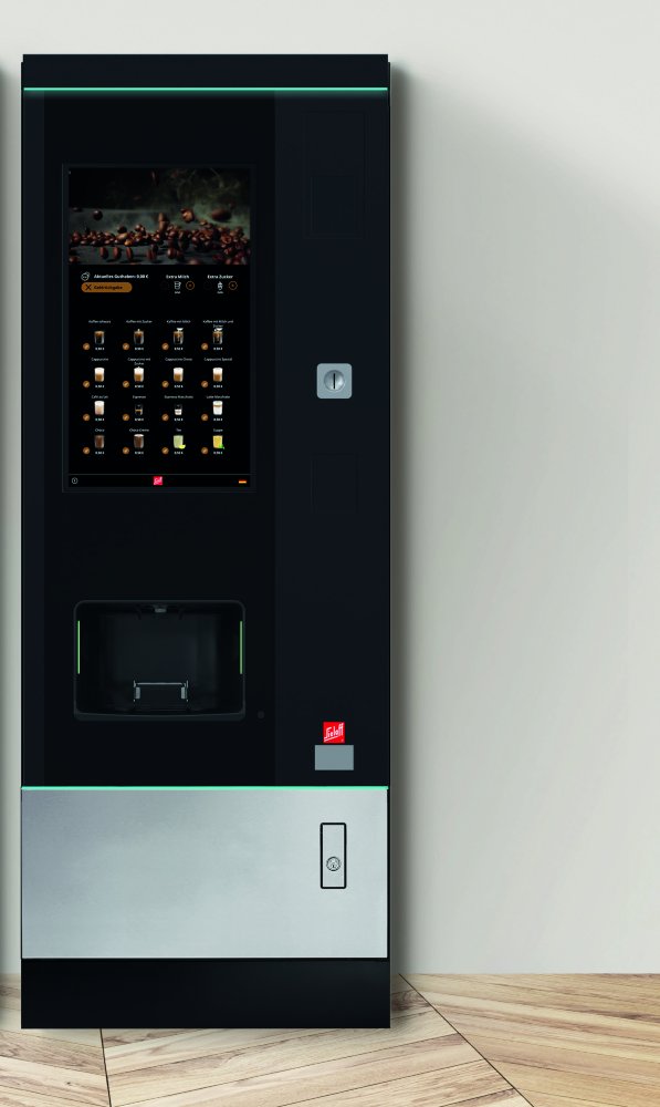 Kaffeeautomat mit großem Touch-Display