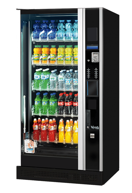 Getränkeautomat im Einsatz